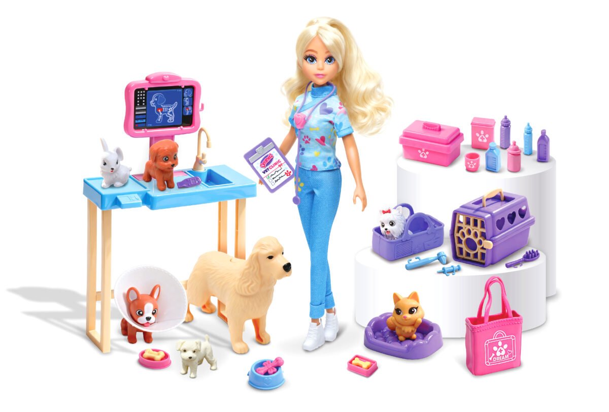 DreameezDeluxe Vet Set 7 Cute Pets 25 PCS - Image 7
