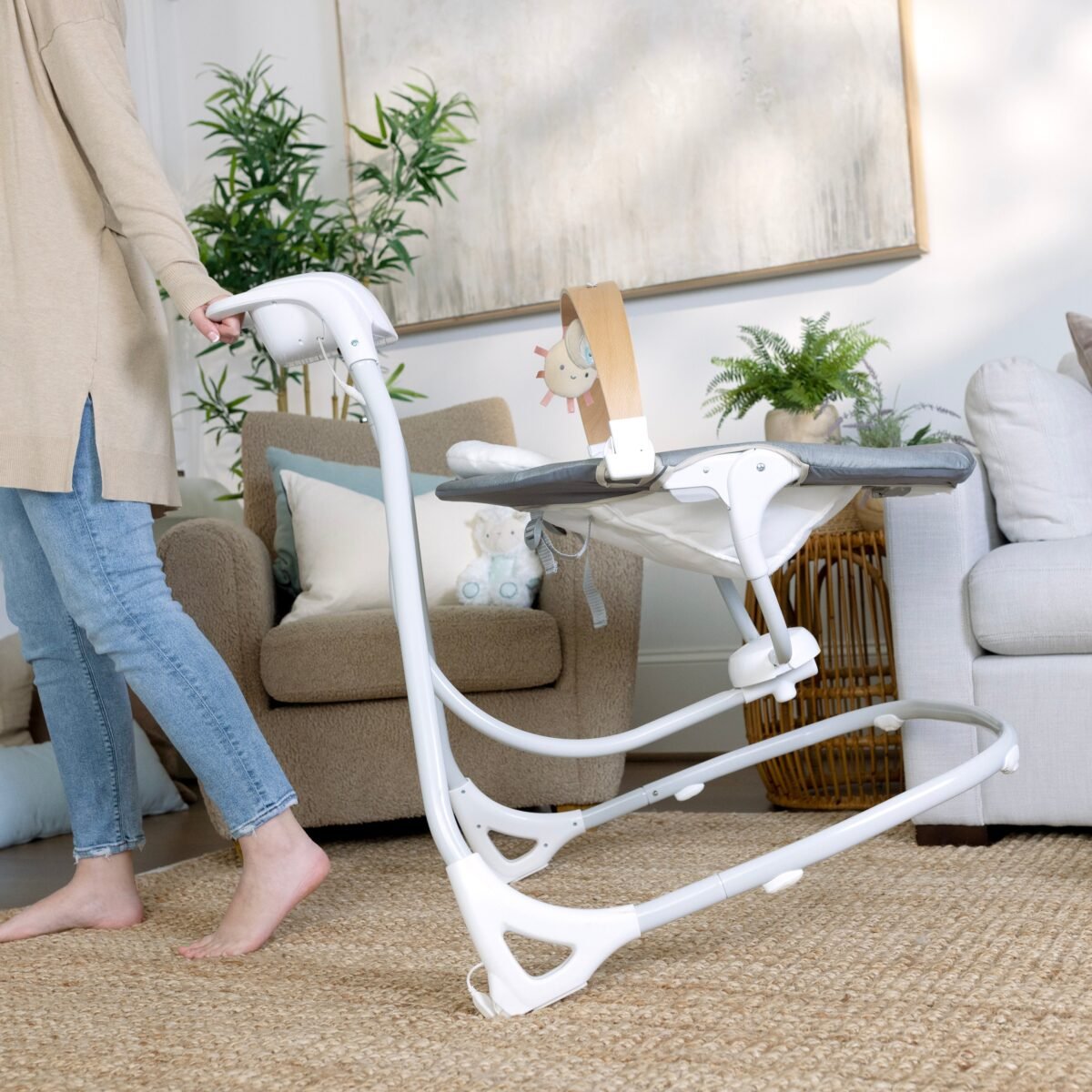 Ingenuity SimpleComfort Compact Soothing Swing - Parker - Image 6