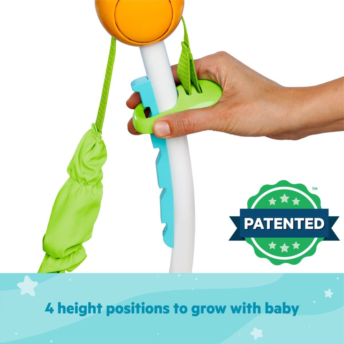 Bright Starts Disney Finding Nemo Sea of Activities Baby Activity Jumper with Music & Toys - Image 3