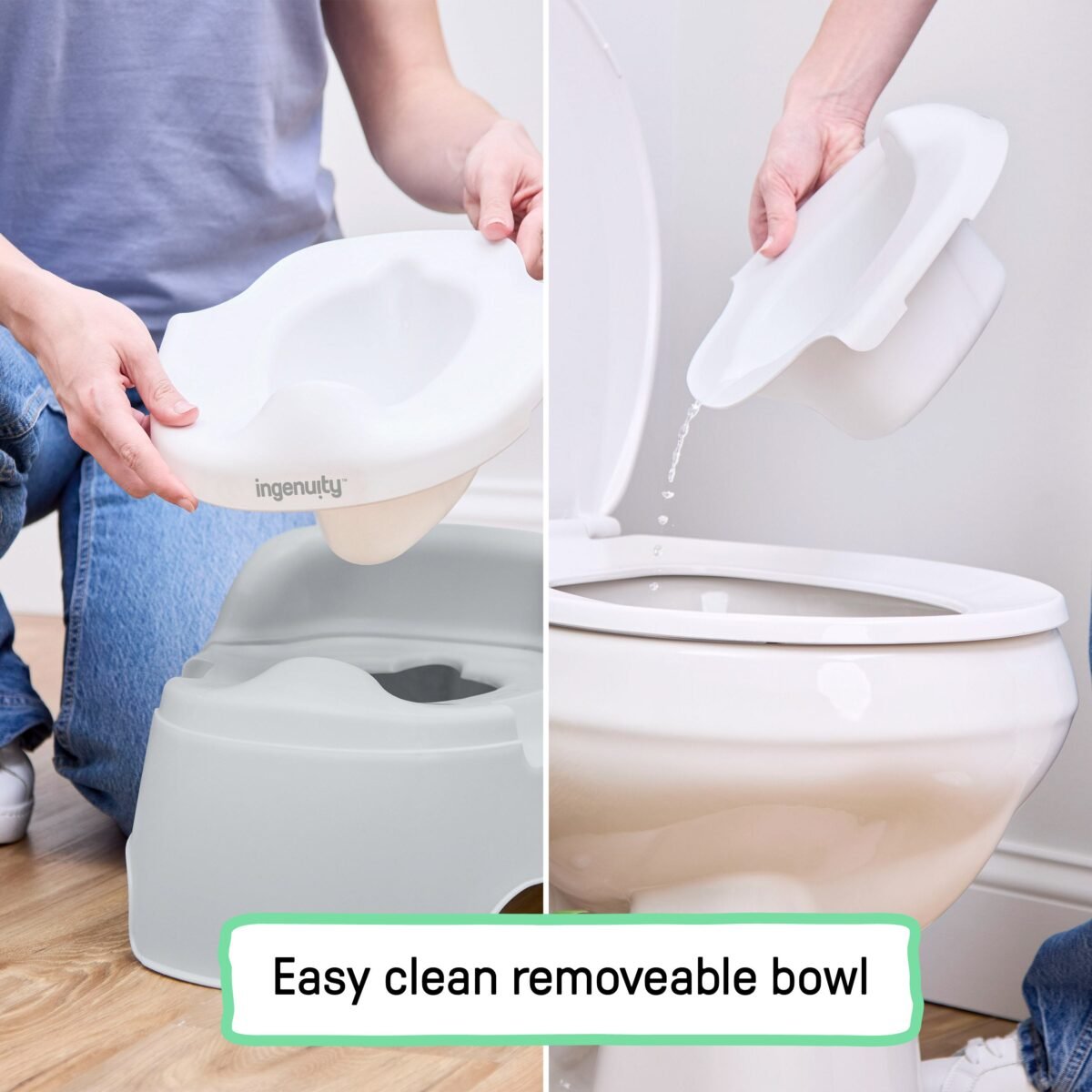 Ingenuity Full Comfort Potty - Grey - Image 7