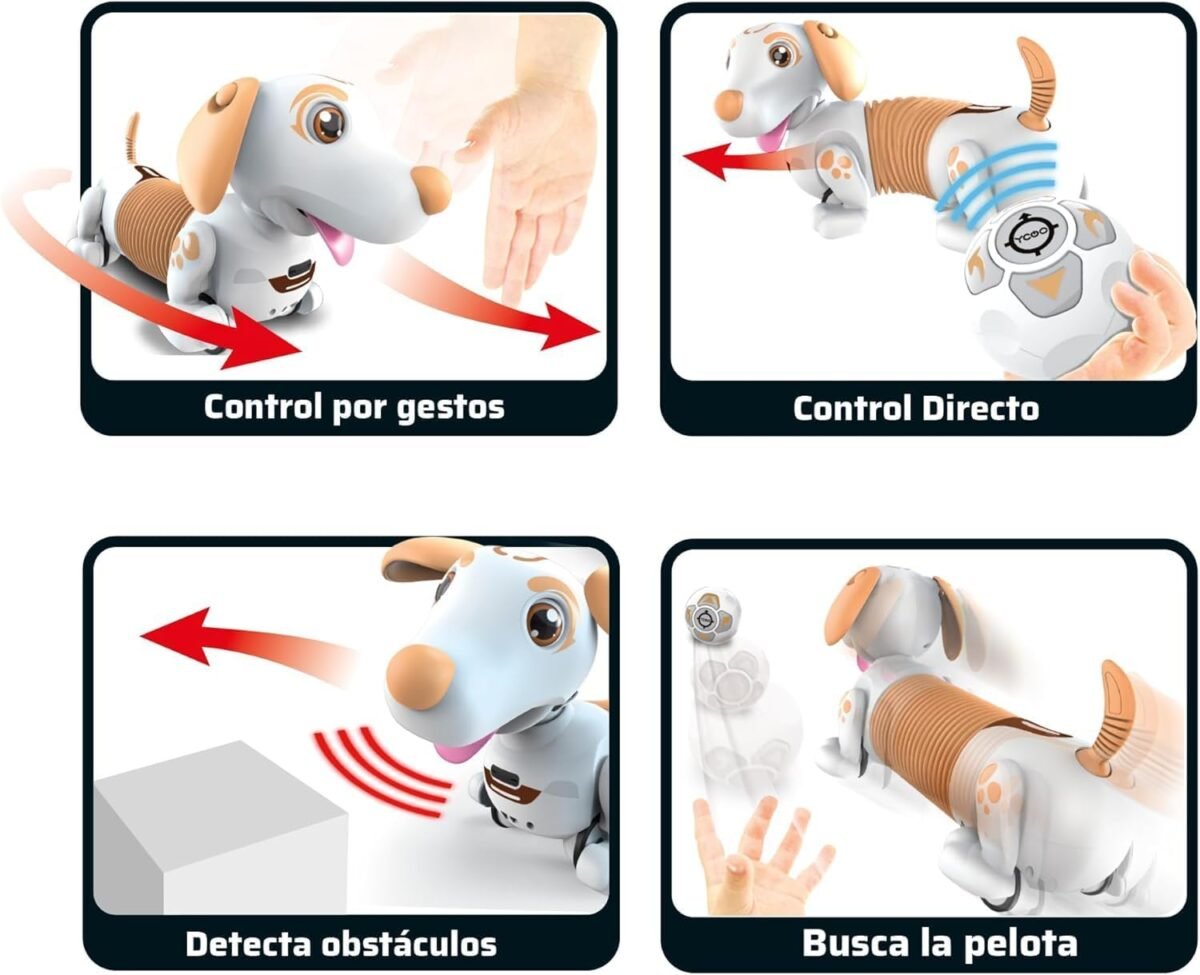 Silverlit Robo Dash Interactive Robot Dog – Brown - Image 2