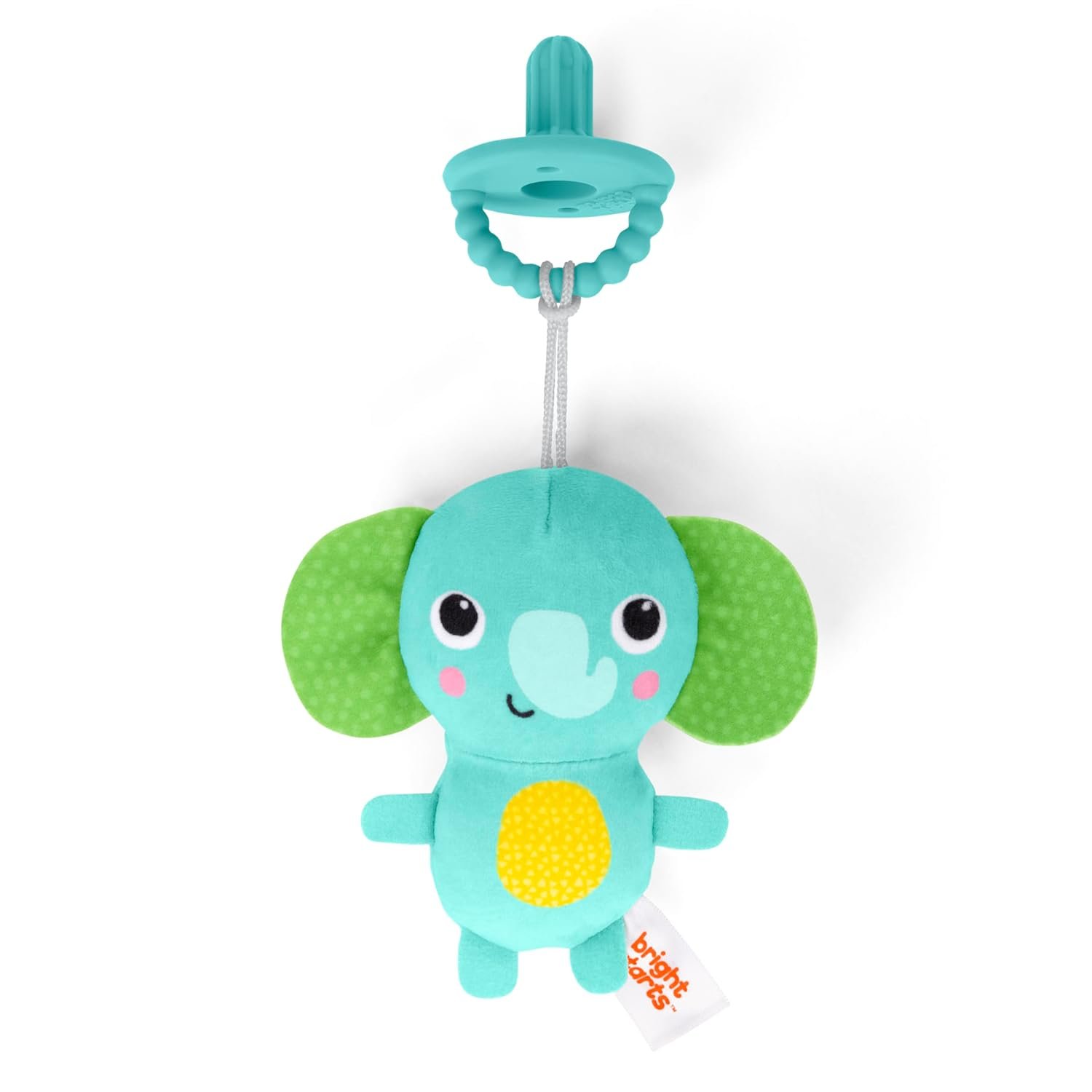 61iA9rXbkEL._SL1500_.jpg Bright Starts SootheMate Elephant Plush Baby Teether Toy - Image 1