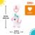 Bright Starts SootheMate Unicorn Plush Baby Teether Toy - Image 2