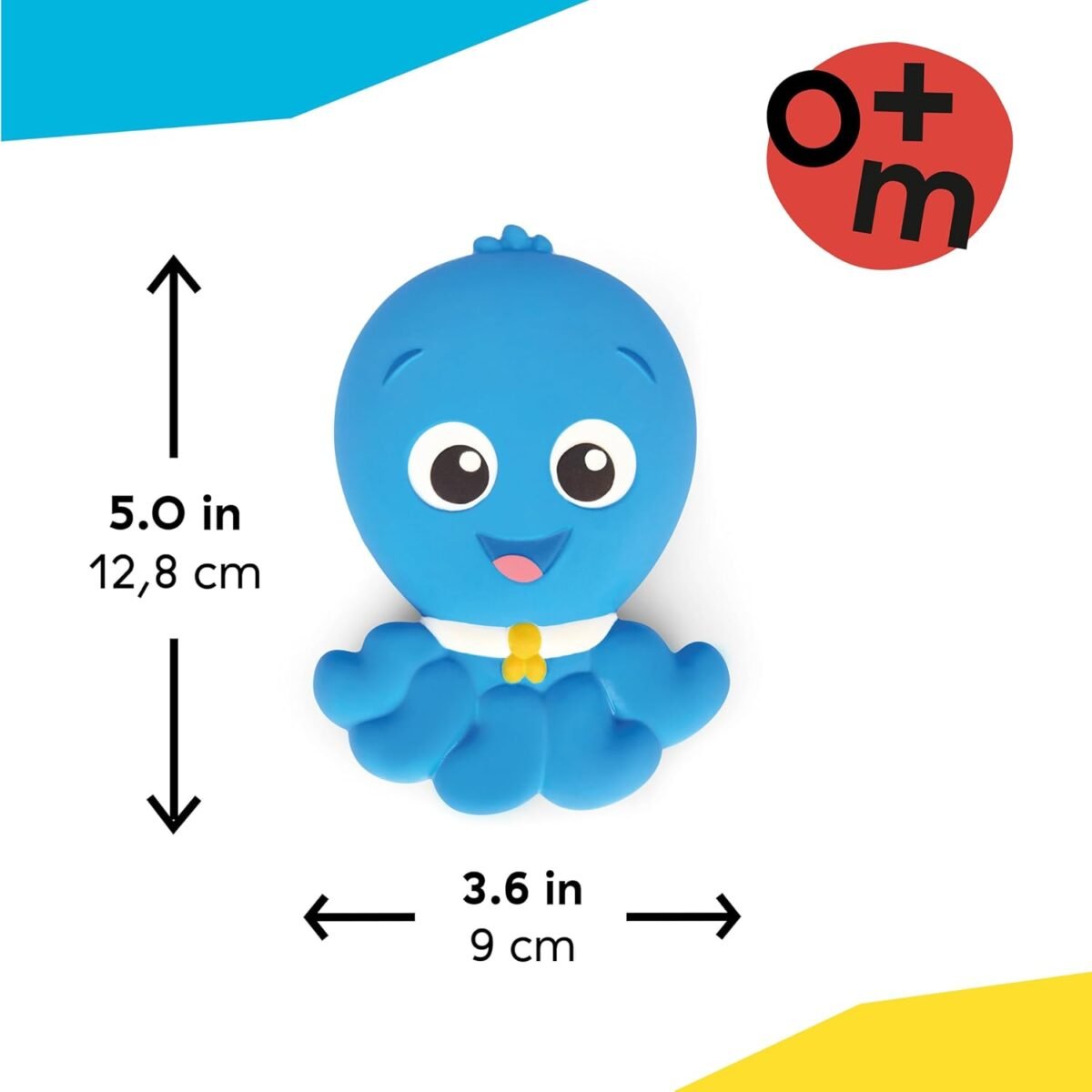 Baby Einstein Soothing Opus Natural Rubber Teether Toy | Multisensory Baby Teether for Early Development | Ages 3+ Months - Image 2