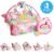 Bright Starts 5-in-1 Your Way Ball Play Baby Activity Gym & Ball Pit – Rainbow Tropics - Image 2