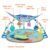 Bright Starts Disney Finding Nemo Mr. Ray Ocean Lights & Music Baby Activity Play Gym - Image 2