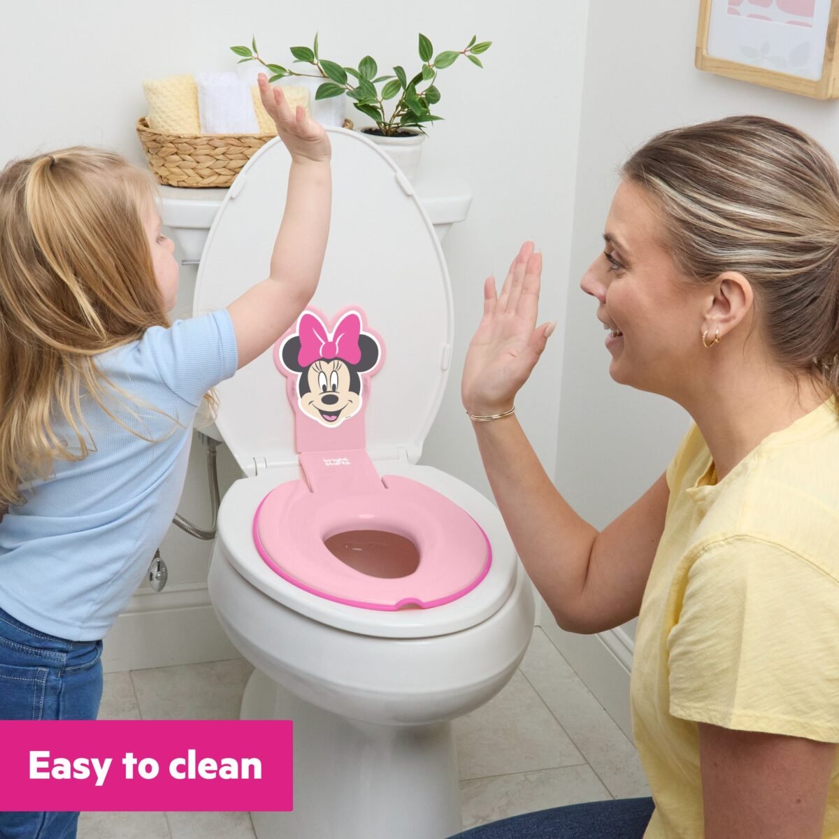 Bright Starts Disney Minnie Mouse Flip & Sit Potty Training Seat - Image 5