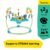 Baby Einstein Ocean Explorers Curiosity Cove 2-in-1 Activity Jumper | Interactive Learning Center for Babies | Ages 6–12 Months - Image 2
