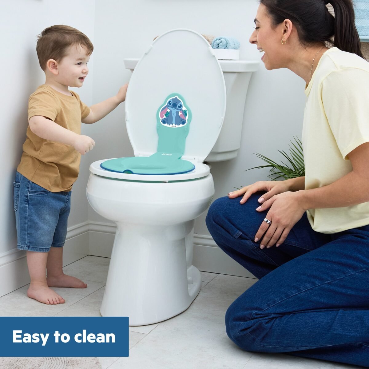 Bright Starts Disney Stitch Flip & Sit Potty Training Seat - Image 4