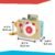 Baby Einstein Hape Learning Lens Toy Camera | Interactive Wooden Pretend Play Camera | Ages 6+ Months - Image 2