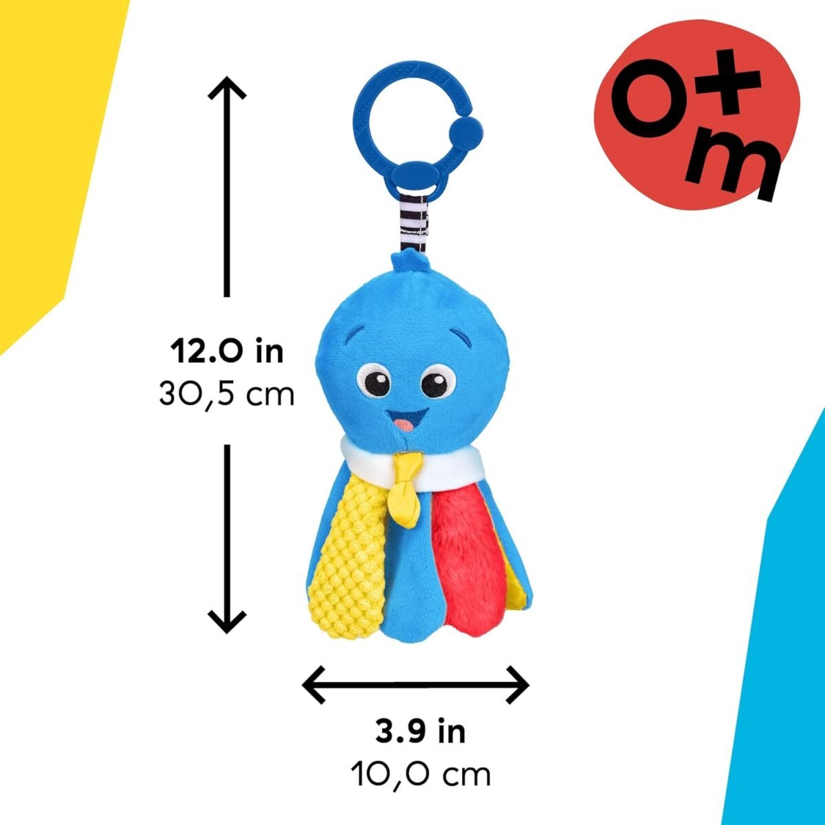 Baby Einstein Take Along Opus Soother | Multisensory Musical Comfort Toy for Babies | Ages 0+ Months - Image 2