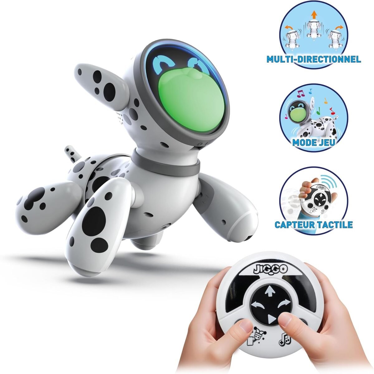 Silverlit JigGo Smart Coding Robot – White - Image 2