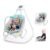 Baby Einstein Ocean Explorers Kick to It 4-in-1 Musical Swing & Rocker with Piano Toy | Ages 0–9 Months - Image 3