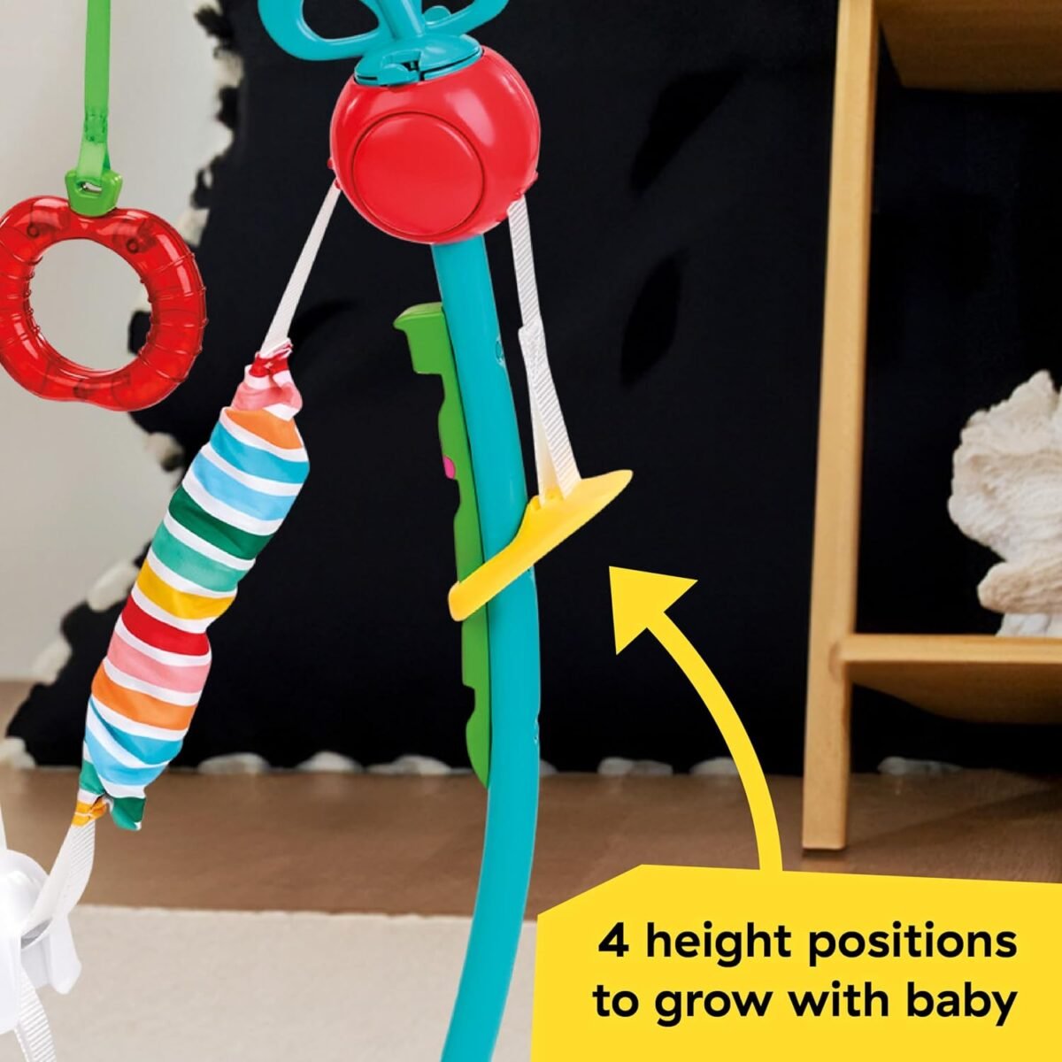Baby Einstein Farm Explorers Jump & Learn Barnyard 2-in-1 Activity Jumper | Interactive Baby Learning Center | Ages 6–12 Months - Image 5