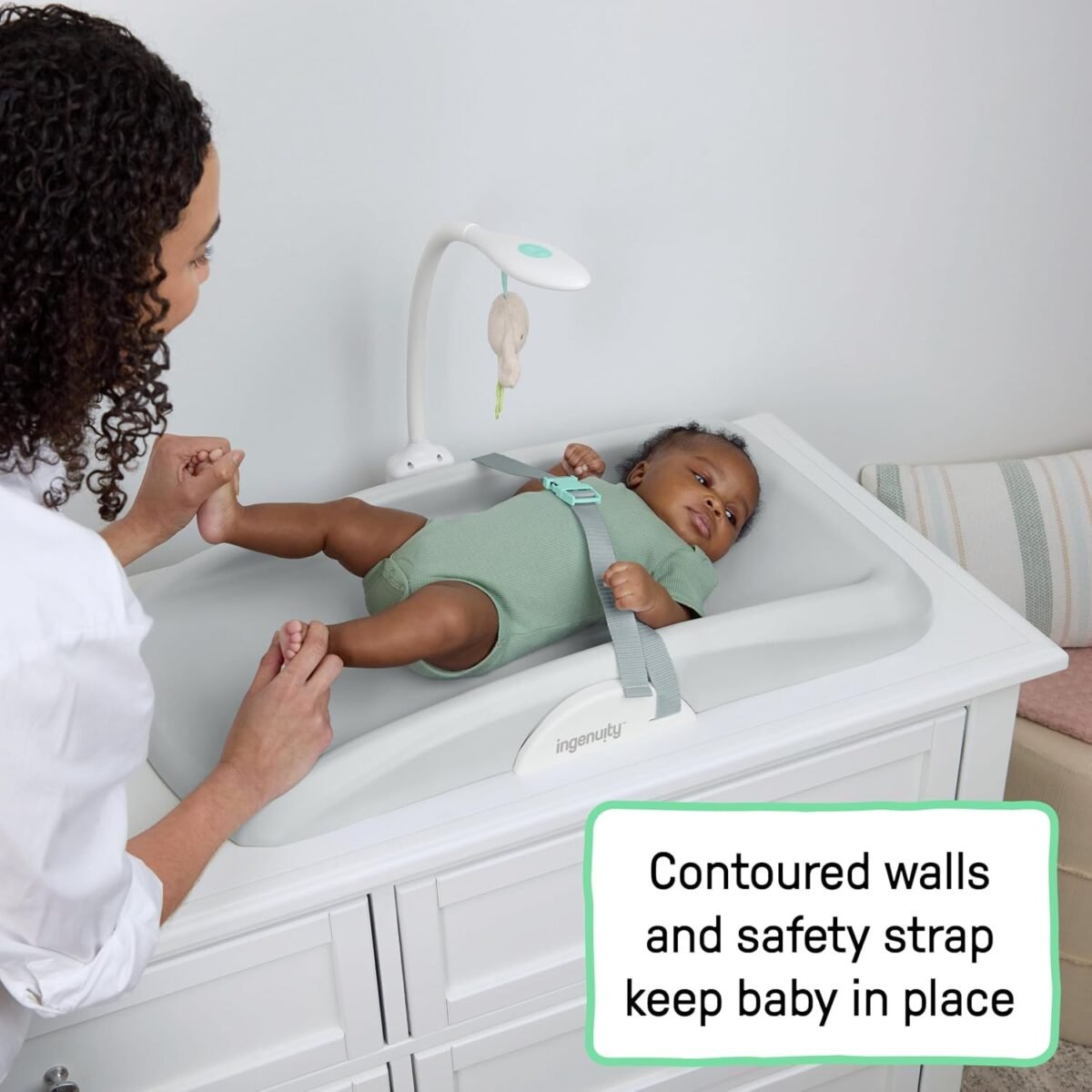 Ingenuity Day & Night Sylvi Baby Changing Pad - Image 4