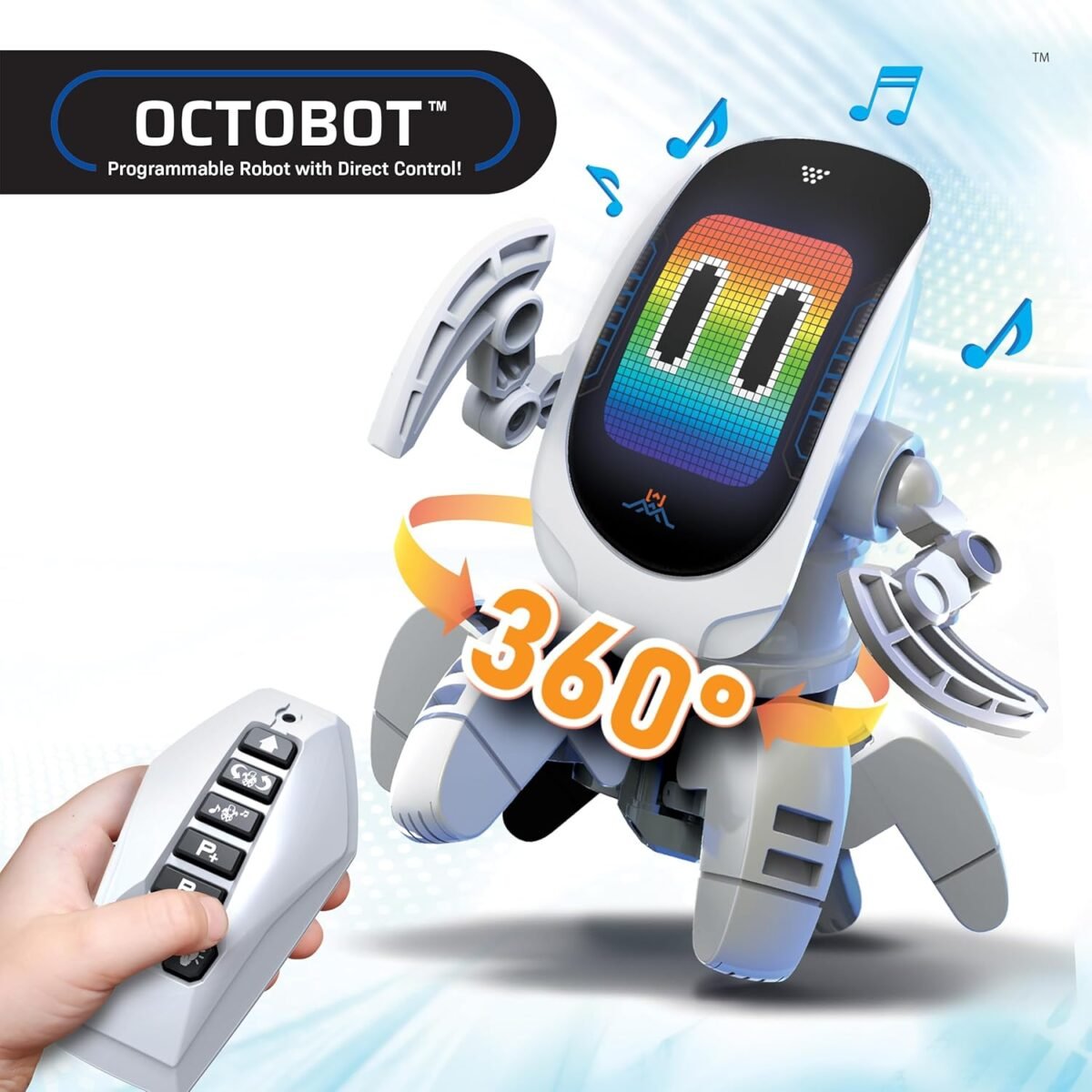 Silverlit Octobot 360 Interactive Robotic Octopus - Image 2