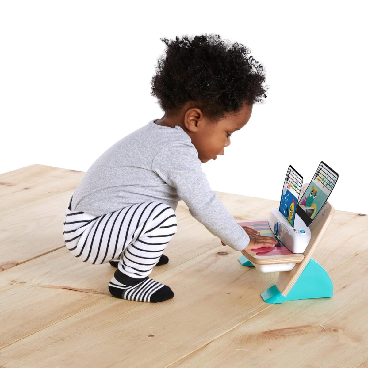 Baby Einstein Hape Magic Touch Piano Wooden Musical Baby & Toddler Toy | Interactive Learning Piano | Ages 6+ Months - Image 5