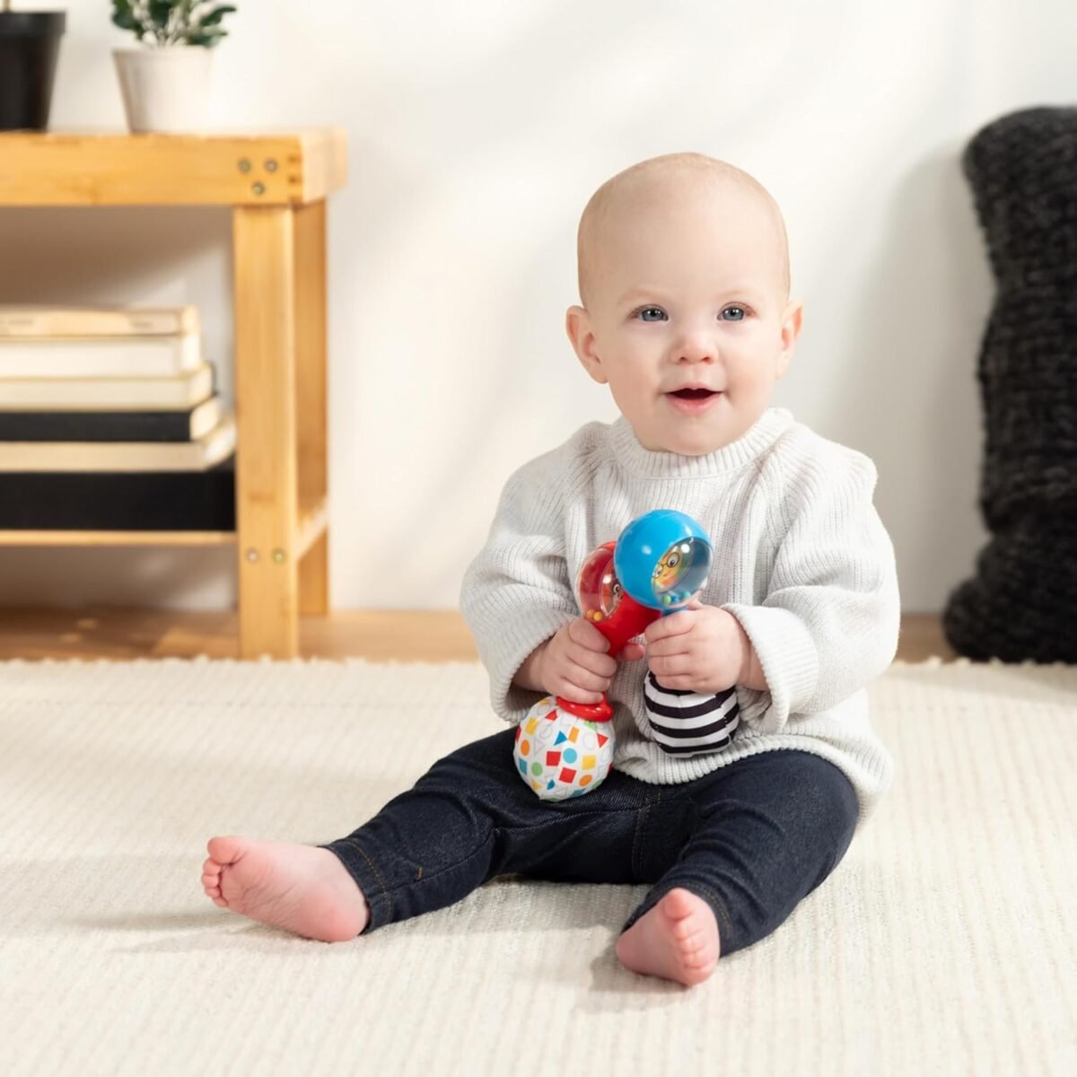 Baby Einstein Shake & Groove Toy Maracas | Musical Sensory Rattle Set for Babies & Toddlers | Ages 3+ Months - Image 3