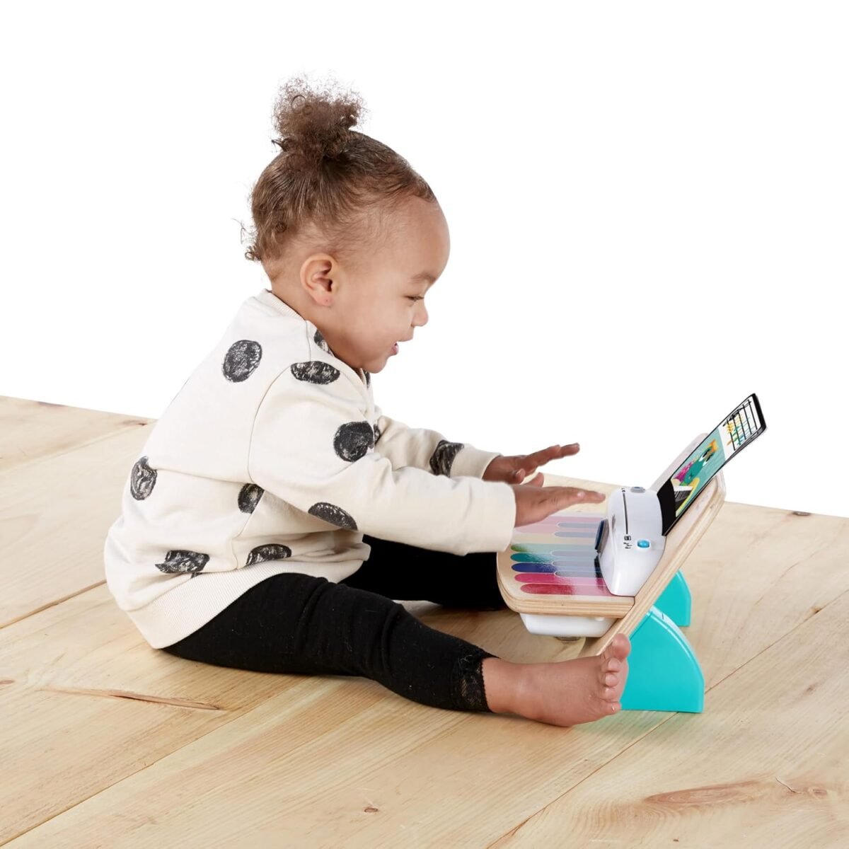 Baby Einstein Hape Magic Touch Piano Wooden Musical Baby & Toddler Toy | Interactive Learning Piano | Ages 6+ Months - Image 4