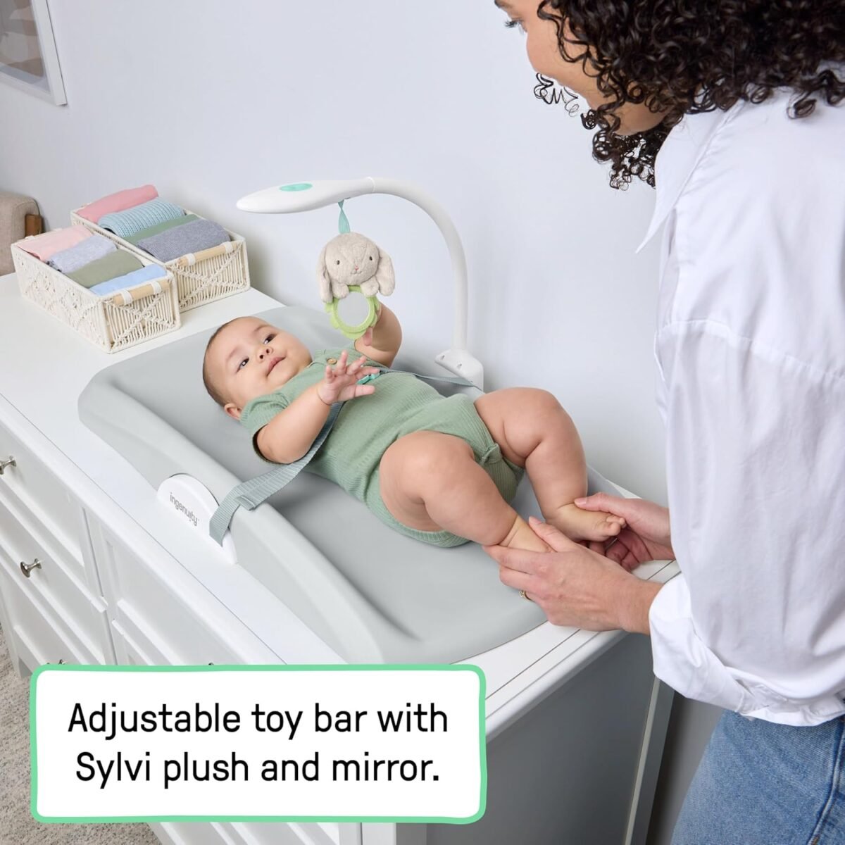 Ingenuity Day & Night Sylvi Baby Changing Pad - Image 3