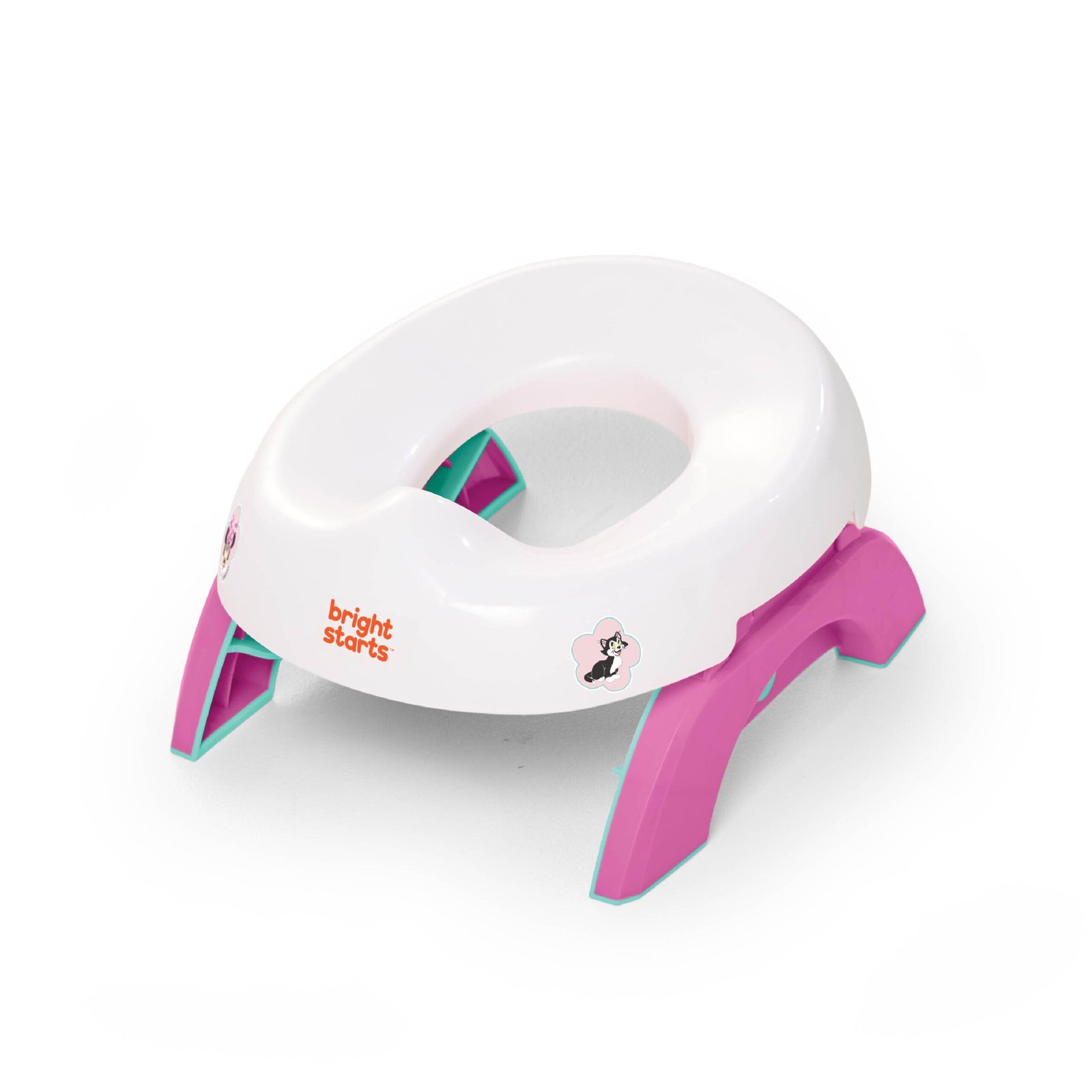 990b188a16b098d67d34ec6de66b1c4323648daa.jpg Bright Starts Disney Minnie Mouse 2-in-1 My Travel Potty for Toddlers - Image 1