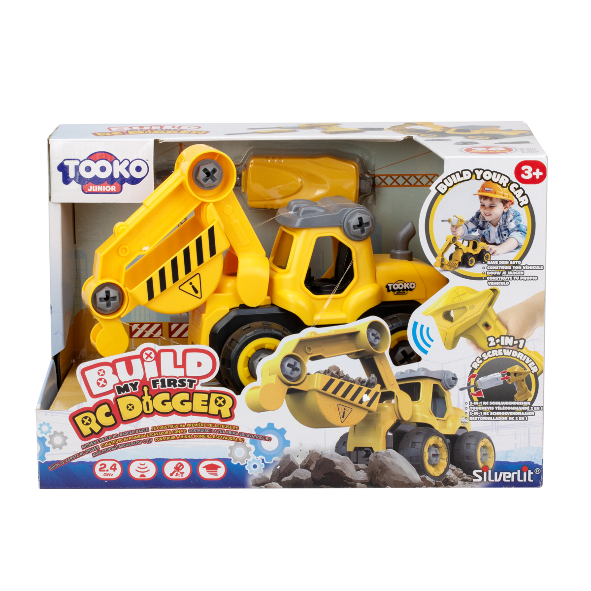Tooko Build My First Digger Construction Toy - Image 2