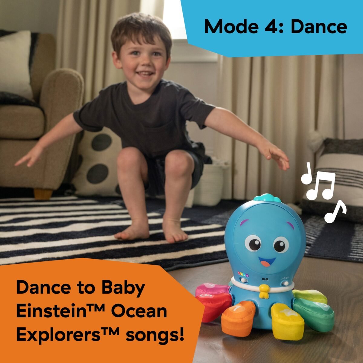 Baby Einstein Go Opus Go Crawl N Chase Activity Toy | Interactive Crawling & Musical Learning Toy | Ages 6+ Months - Image 7