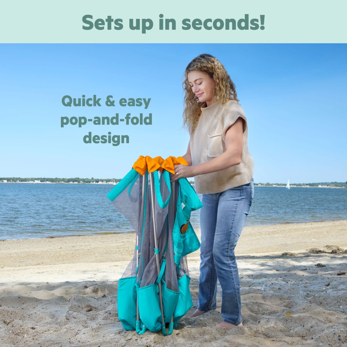 Bright Starts Disney Finding Nemo Pop 'N Play Deluxe Portable Baby Playard - Image 2