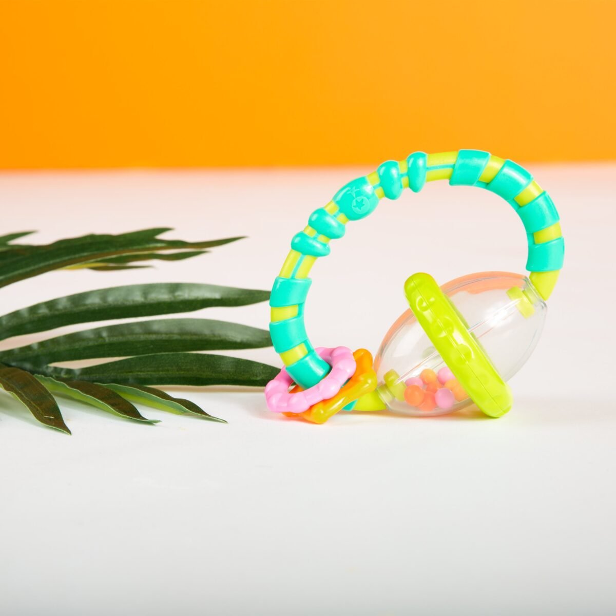 Bright Starts Grab 'n Spin Baby Sensory Toy for Fine Motor Development - Image 2