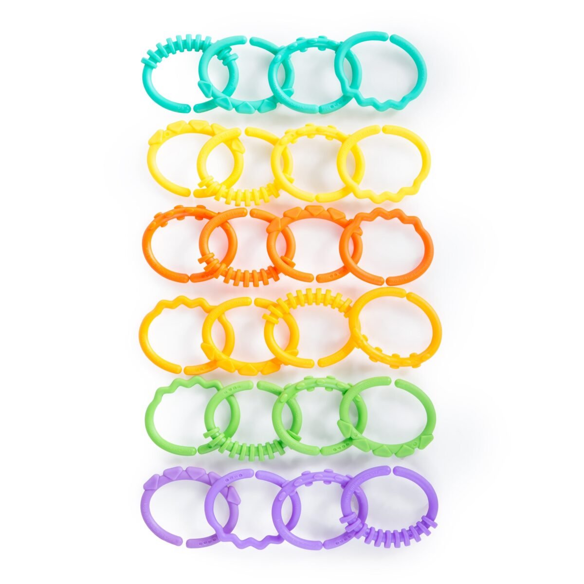 Bright Starts Lots of Links Take-Along Baby Toy Links Set - Image 5