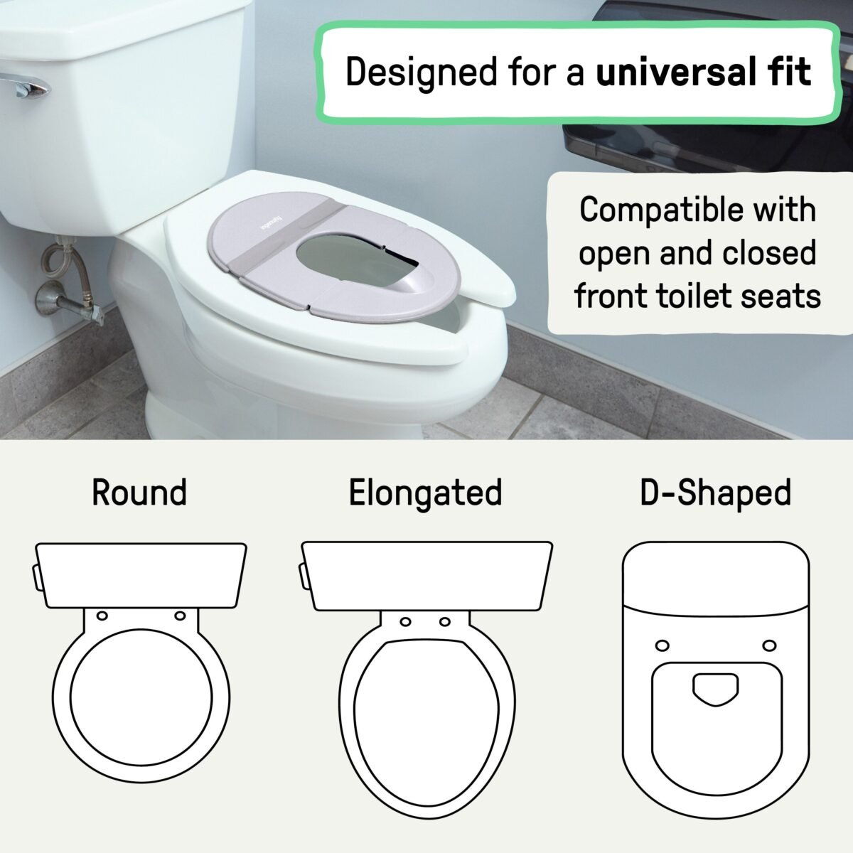 Ingenuity Fold Away Travel Potty Seat - Image 5