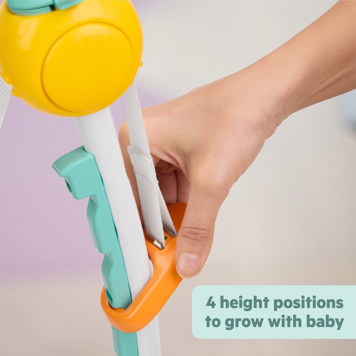Bright Starts Disney Stitch Little Ohana Baby Activity Jumper with Interactive Learning Toys - Image 3