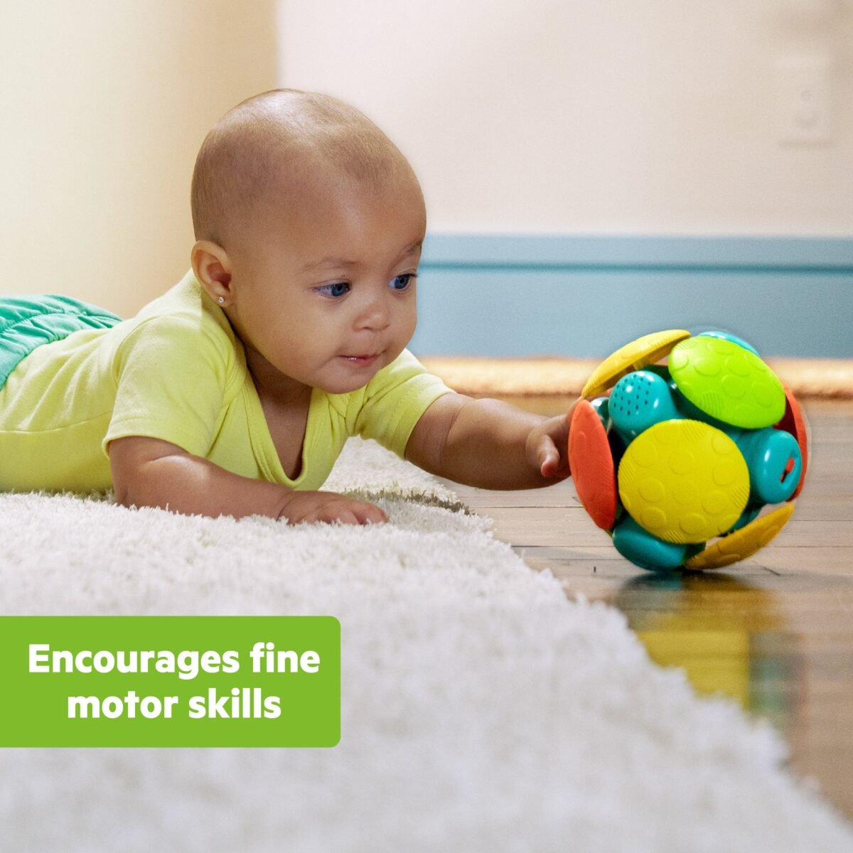 Bright Starts Wobble & Rattle 2-Pack Baby Toy Gift Set for Sensory Development - Image 4