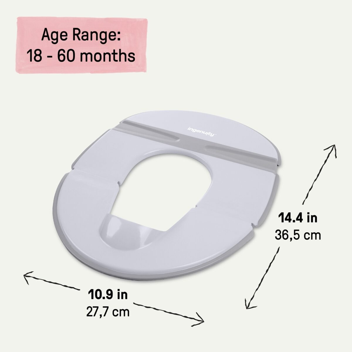 Ingenuity Fold Away Travel Potty Seat - Image 2