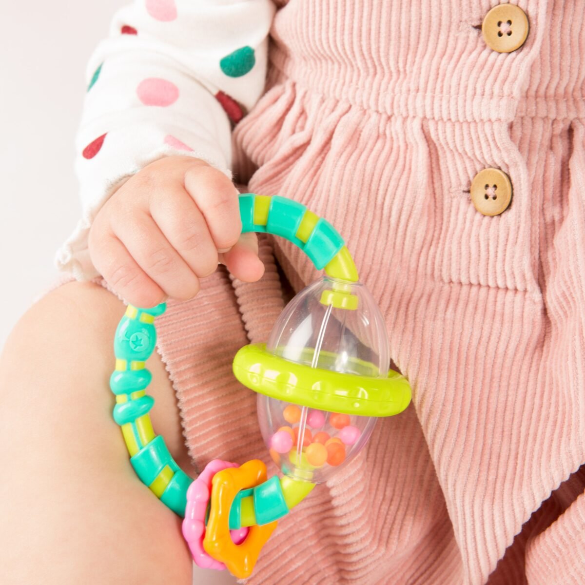 Bright Starts Grab 'n Spin Baby Sensory Toy for Fine Motor Development - Image 5