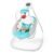 Baby Einstein Ocean Explorers Compact Vibrating Baby Swing – Grey | Soothing Musical Infant Swing | Ages 0–9 Months