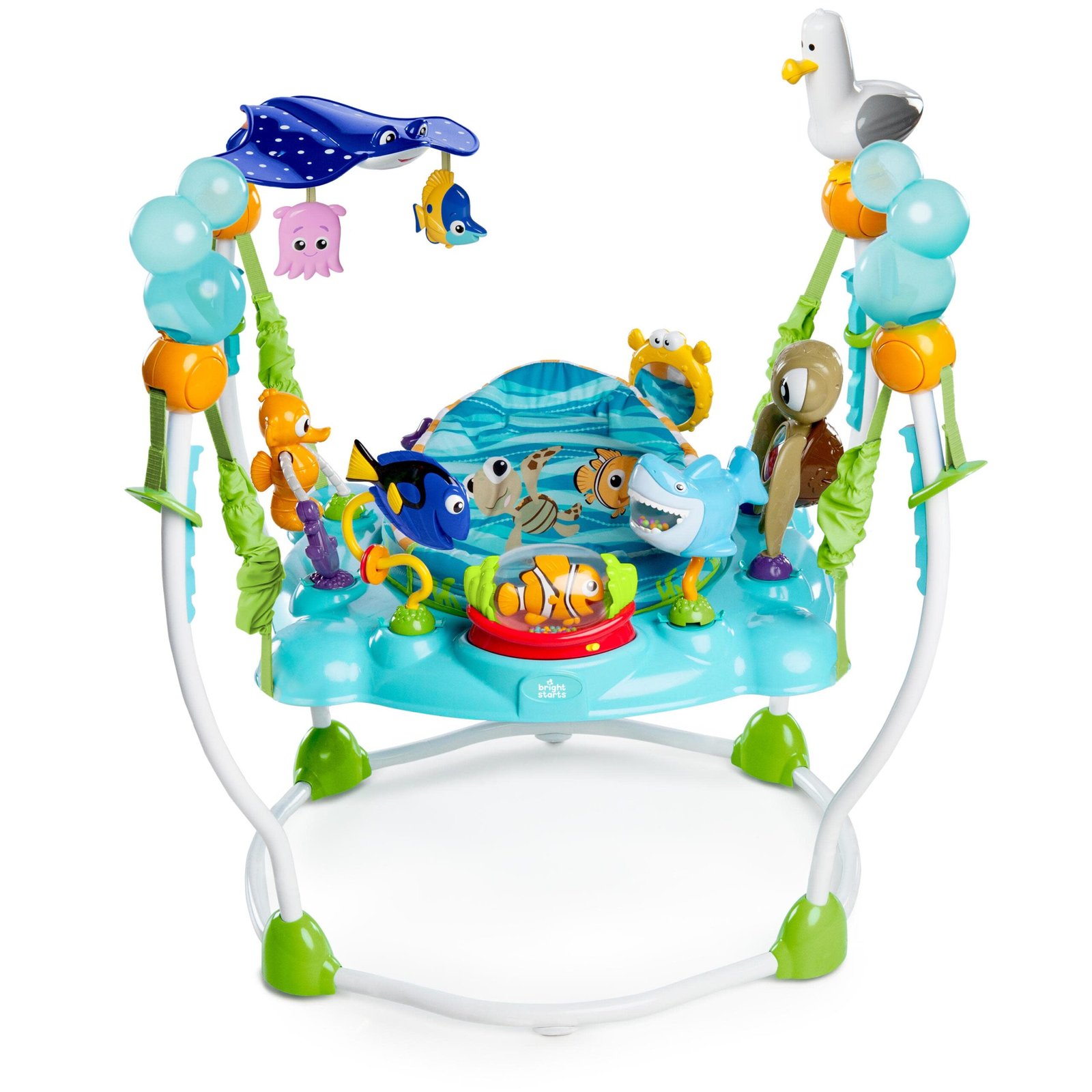 oei1yn7v8e84ymurz7pi.jpg Bright Starts Disney Finding Nemo Sea of Activities Baby Activity Jumper with Music & Toys - Image 1