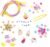 Make It Real Knot Noodles Bracelet Kit – DIY Friendship Bracelet Set to Make 5 Bracelets - Image 3