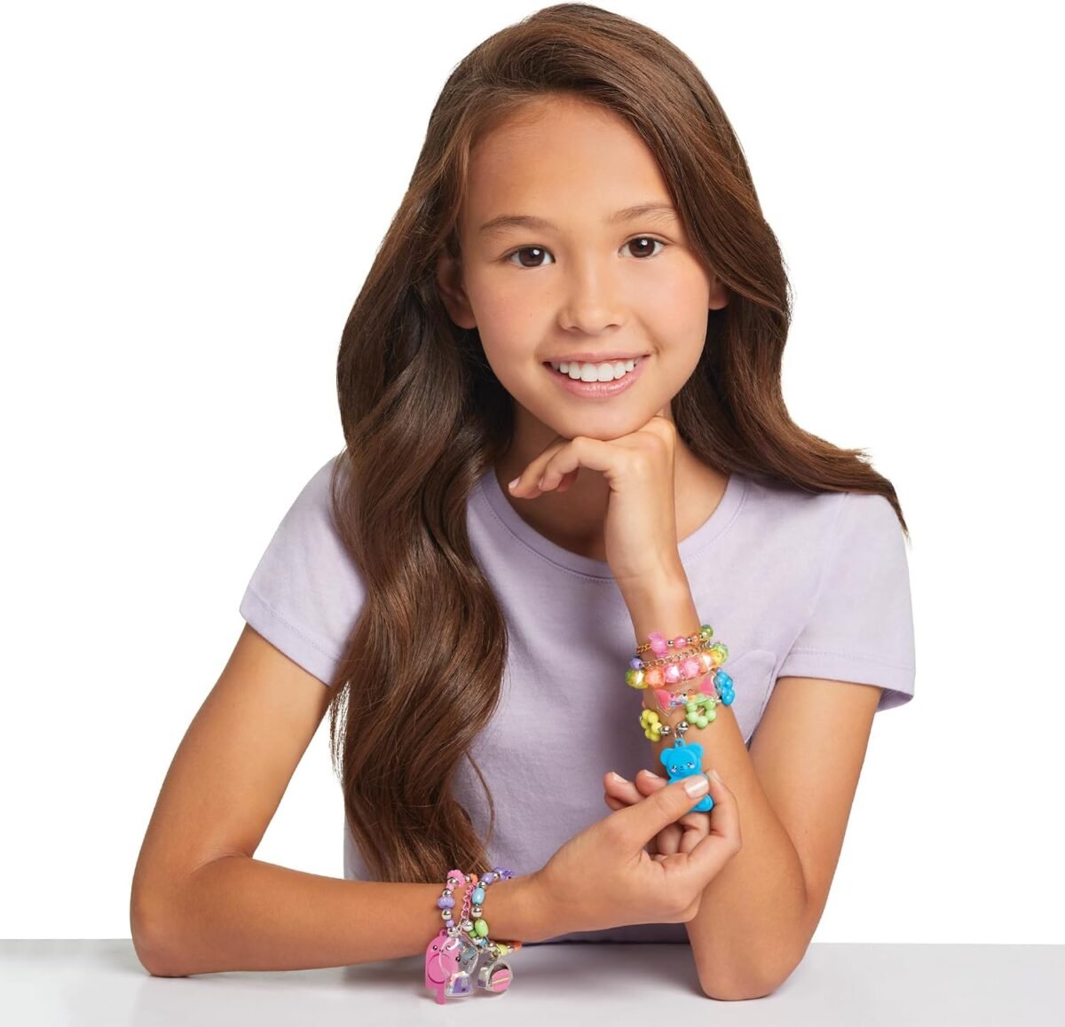 Make It Real Pop! Shake! Twist! DIY Bracelet Kit – Creative Bead Jewelry Craft Set - Image 3