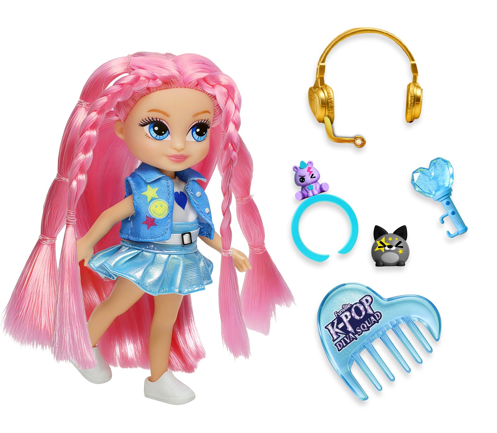 81159 - FV KPop DS Mini Dolls - Tia - accessories K-POP Idol Junior 12cm Doll - Tia - Image 1