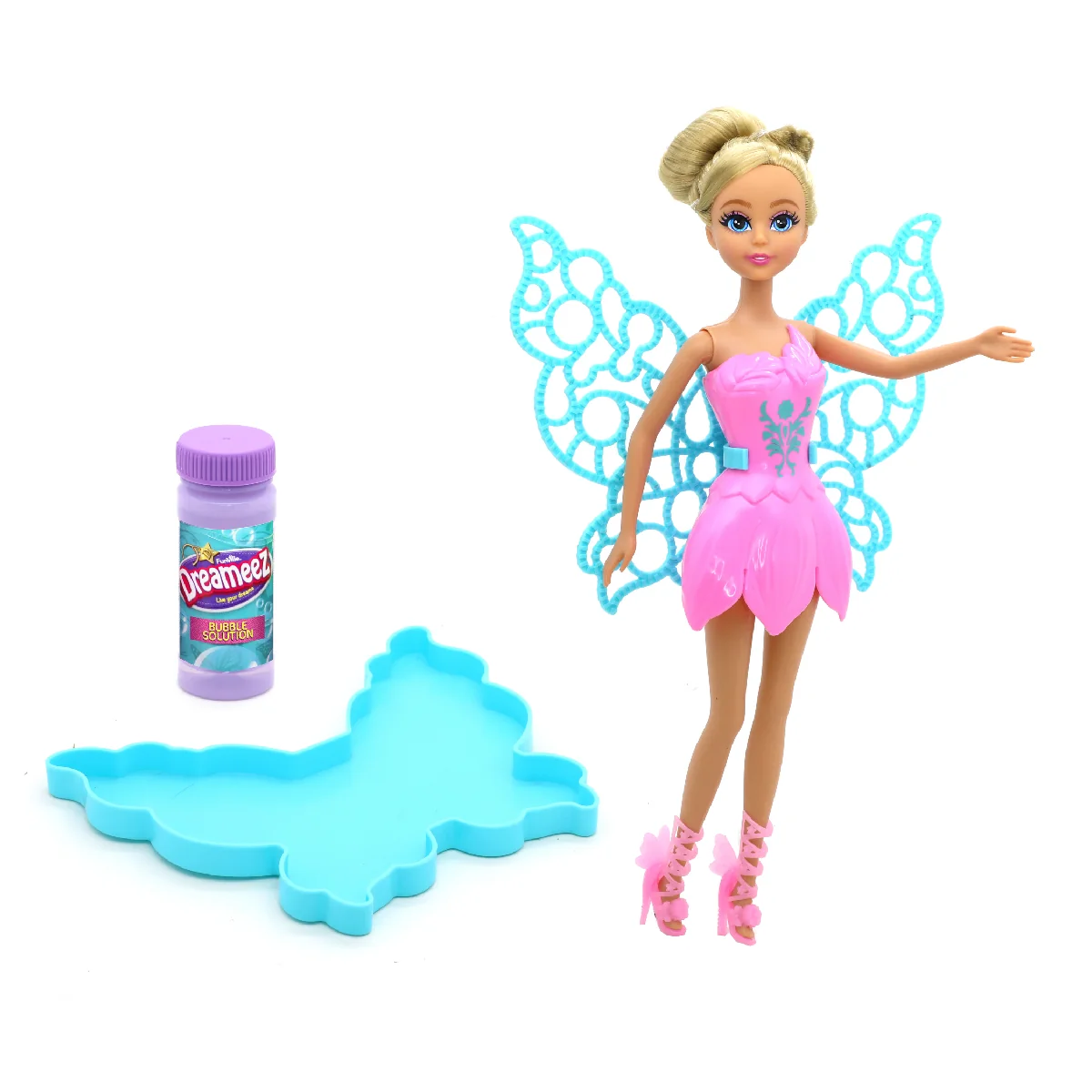 bo-do-choi-bup-be-dreameez-nang-tien-bong-bong-xanh-duong-dreameez-81046dre-bl_5 Dreameez Bubble Fairy 29CM - Pink - Image 1