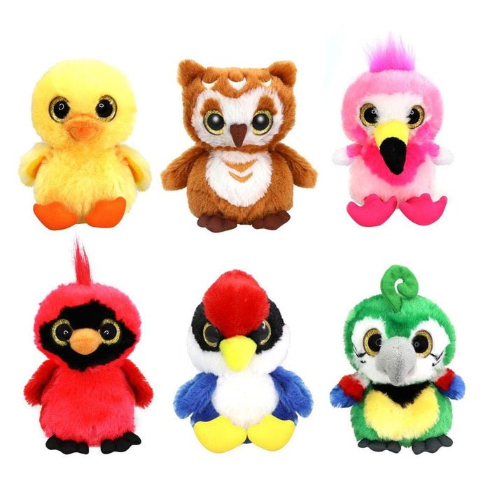 cvrkutavi-plisanci-cutekins.jpg Tweet Peeps 12 cm Plush Bird with Sounds, Assorted Characters, Soft Toy - Image 1